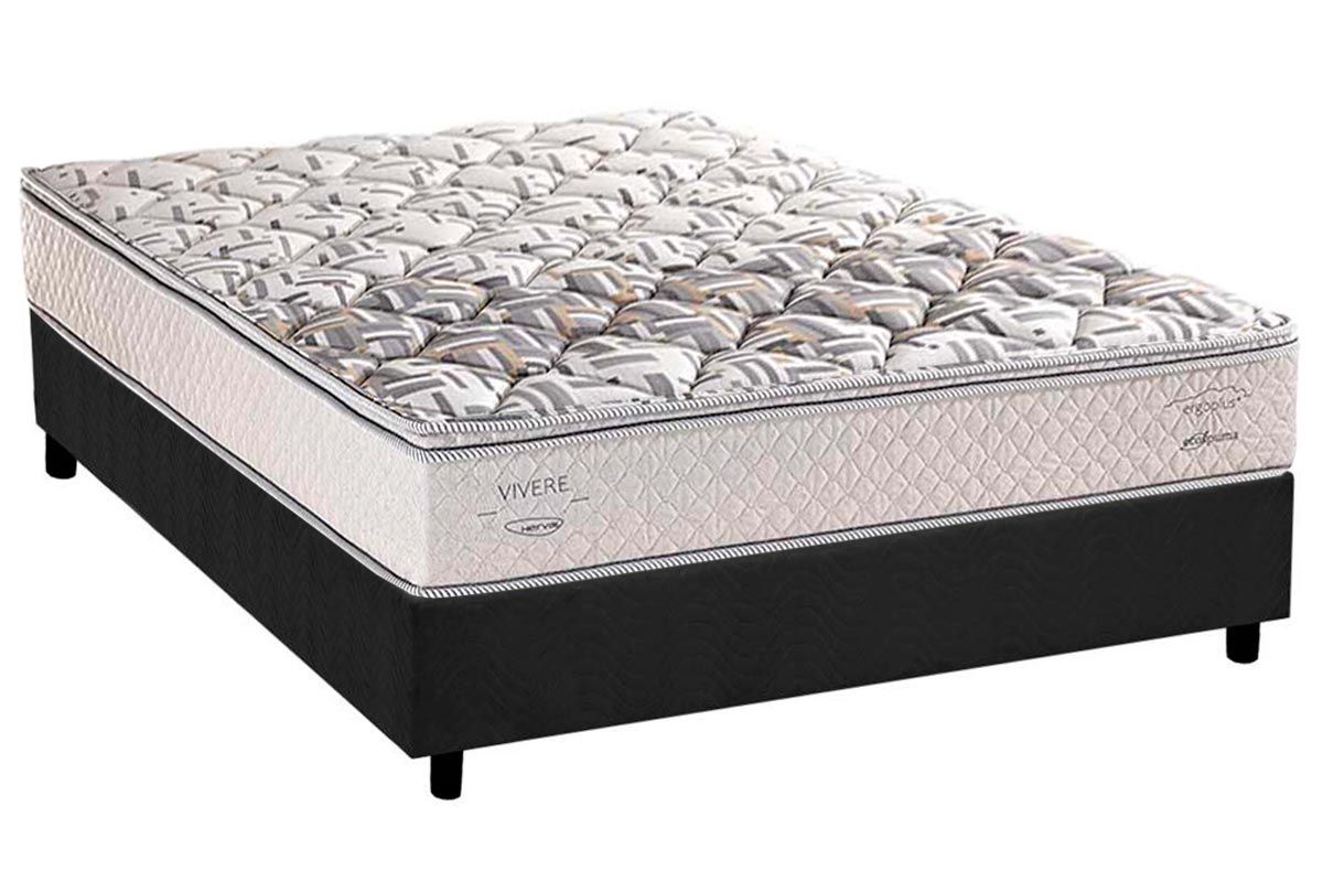 Cama Box CRC +Colchão Ortopédico Santorini Herval