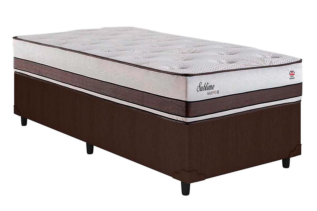 Cama Box CRC +Colchão Molas Sublime Herval