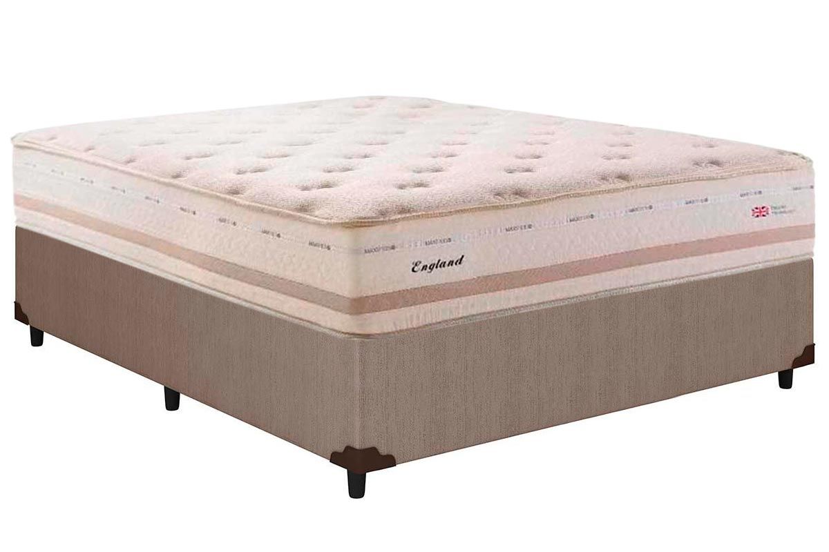 Cama Box CRC +Colchão Molas England Herval