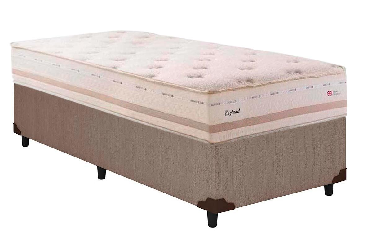 Cama Box CRC +Colchão Molas England Herval