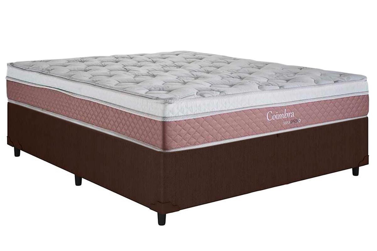 Cama Box CRC +Colchão Molas Coimbra Herval