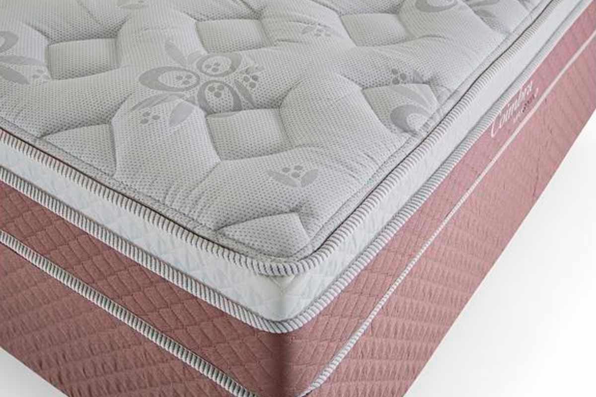 Cama Box CRC +Colchão Molas Coimbra Herval