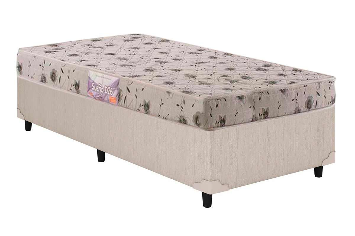 Cama Box CRC +Colchão Espuma D26 Sueño Herval
