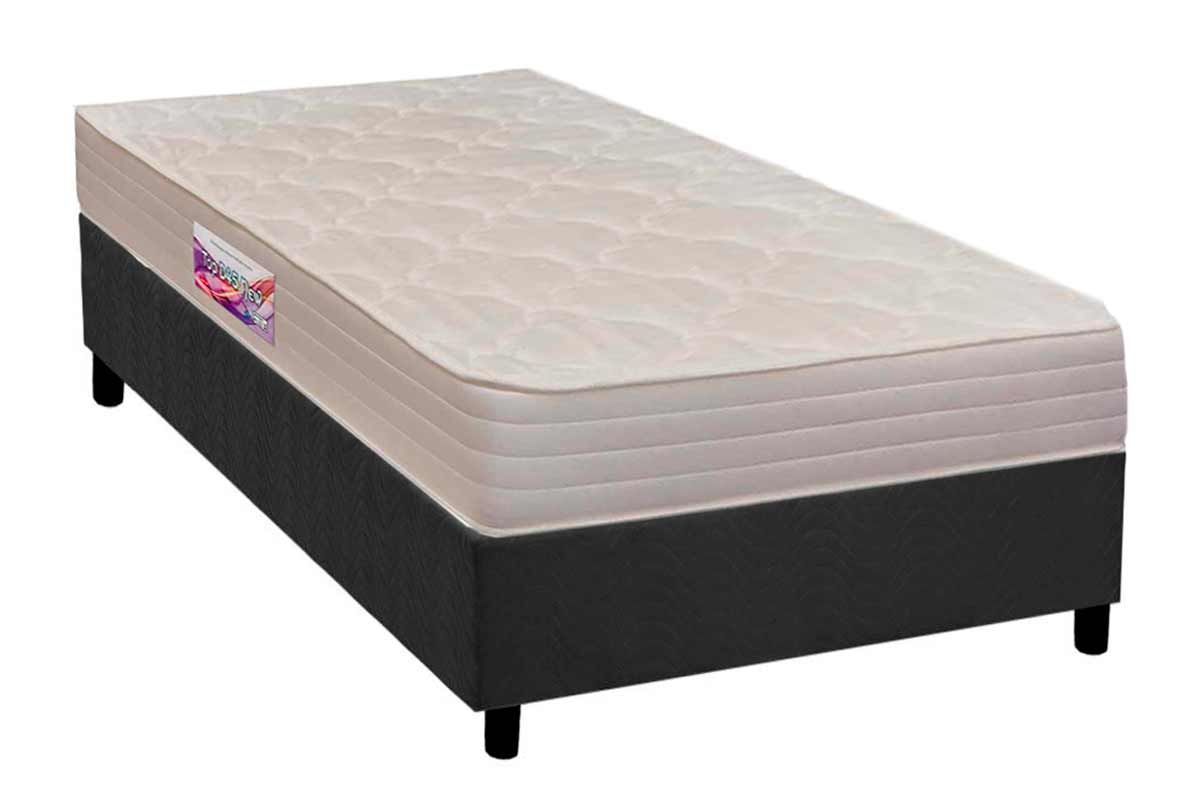Cama Box CRC +Colchão Espuma D45 New Top Herval