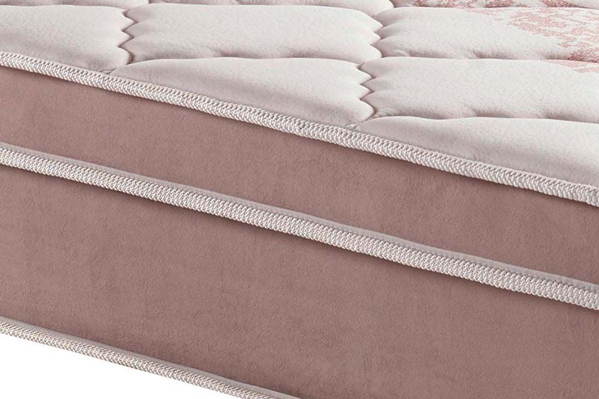 Cama Box CRC +Colchão Molas Eiffel Anjos
