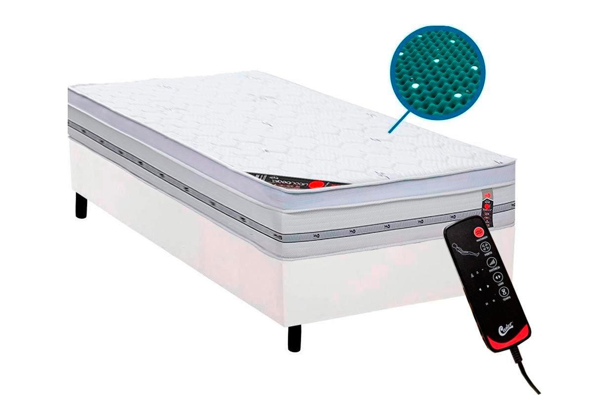 Cama Box CRC +Colchão c/Massagem Niponpedic Castor