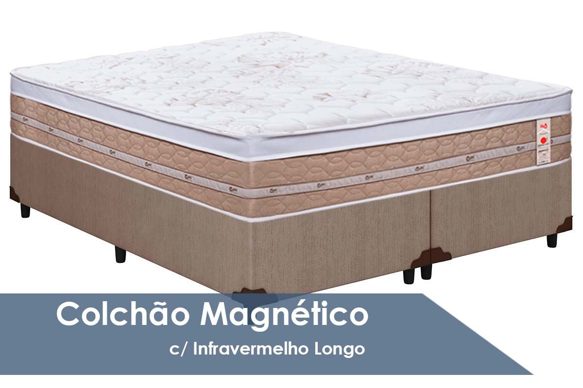 Cama Box CRC +Colchão c/Massagem Niponpedic Castor