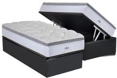 Cama Box Baú Filhão +Colchão Molas Toledo Herval