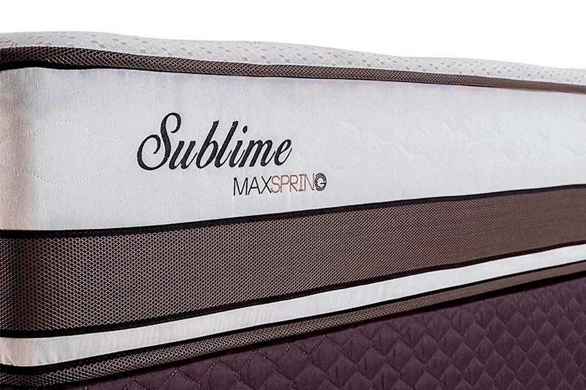 Cama Box Baú CRC +Colchão Molas Sublime Herval
