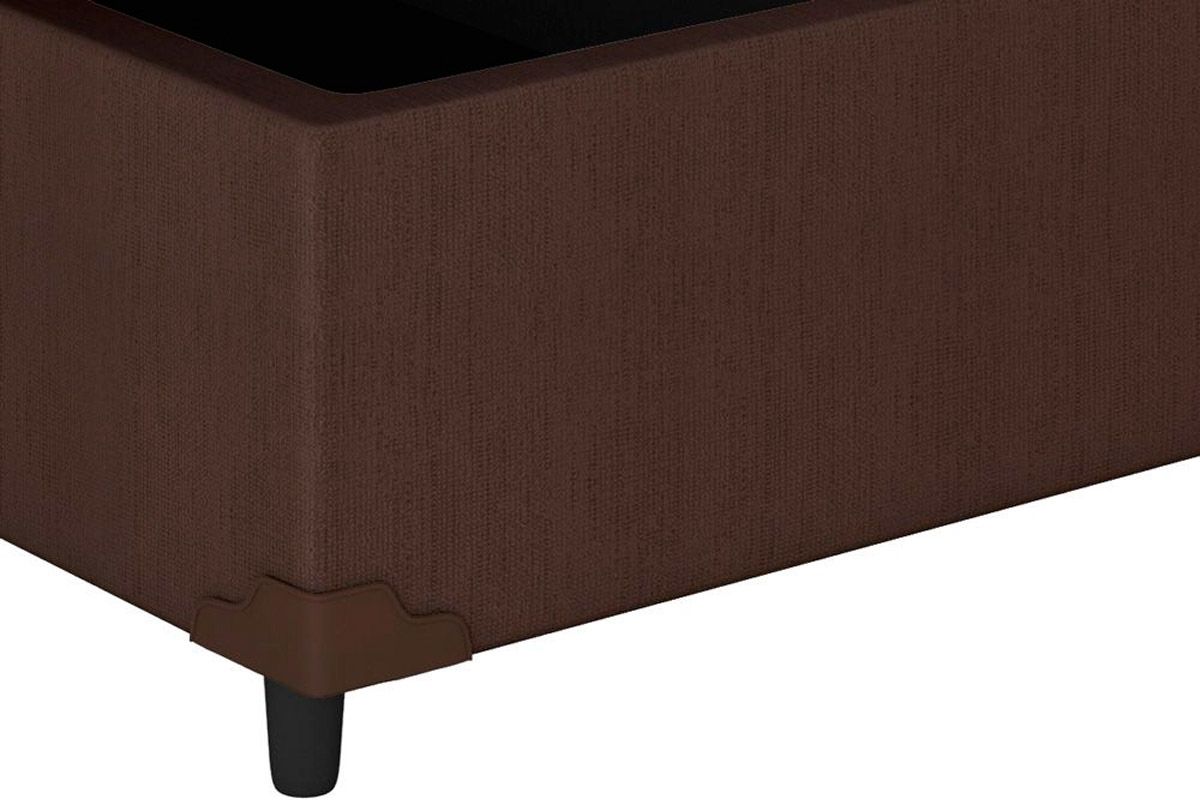 Cama Box Baú CRC +Colchão Molas King Best Anjos