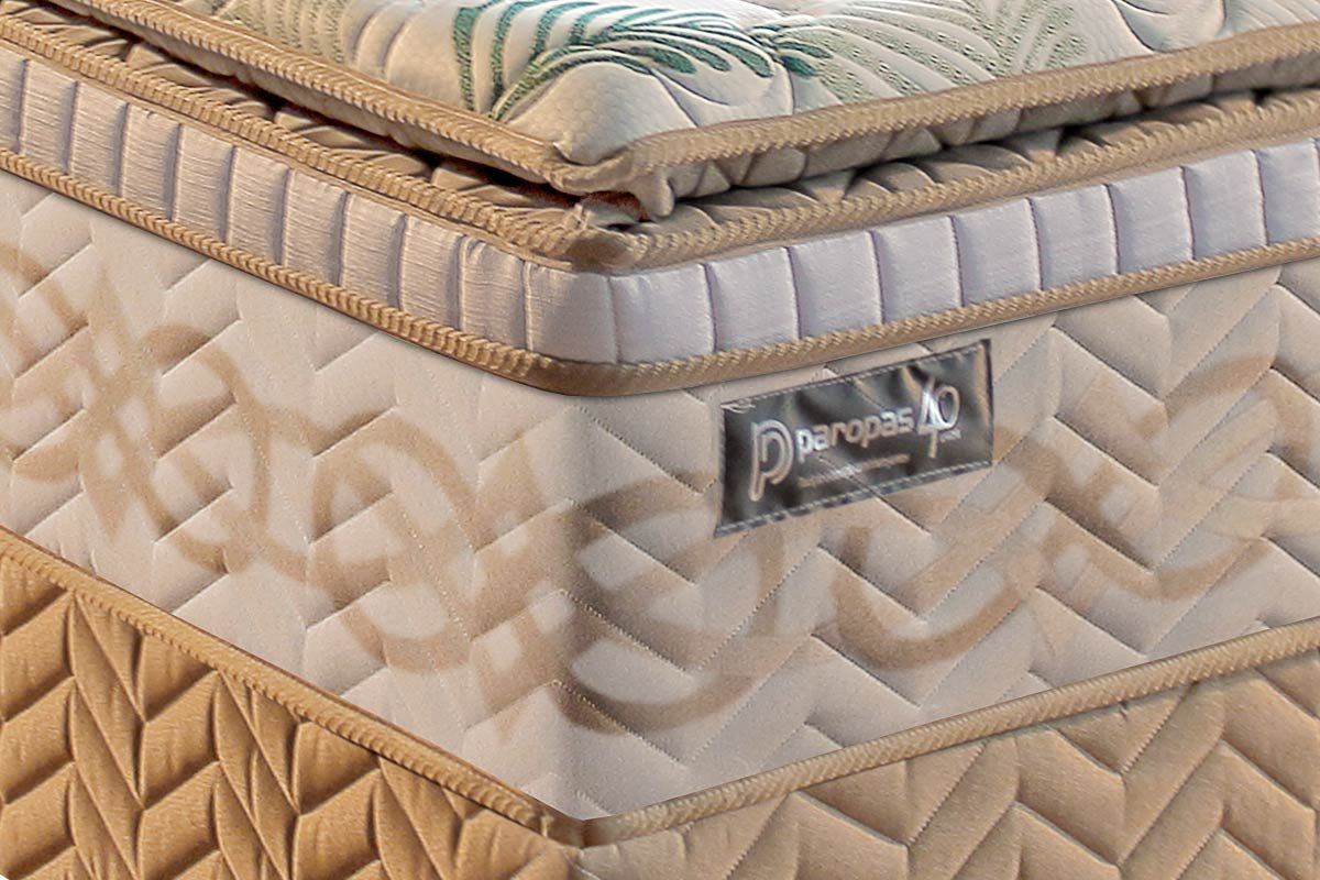 Cama Box CRC +Colchão Molas Eco Bamboo Paropas