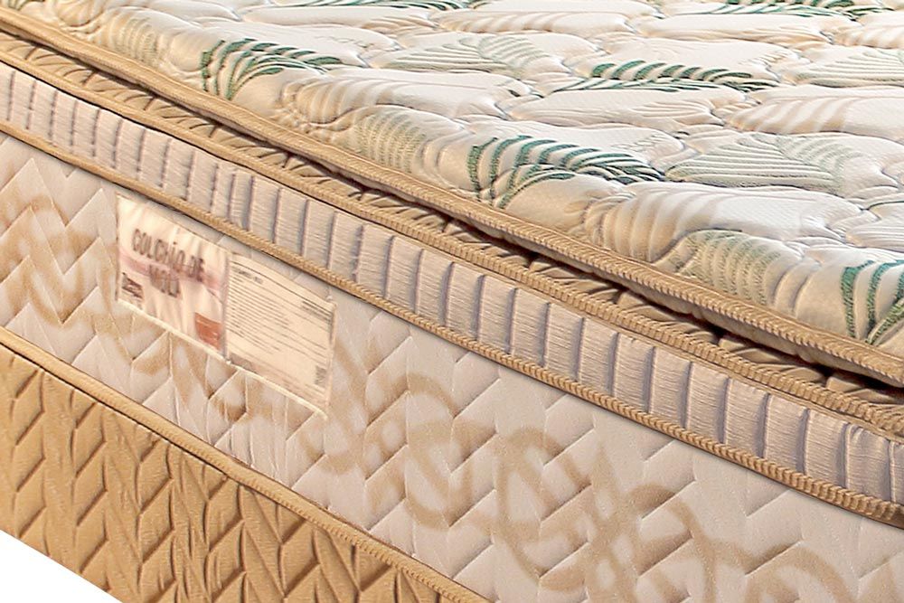 Cama Box Baú CRC +Colchão Molas Eco Bamboo Paropas