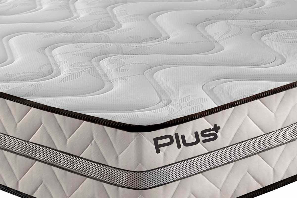 Cama Box CRC +Colchão Espuma D33 Pasquale Paropas