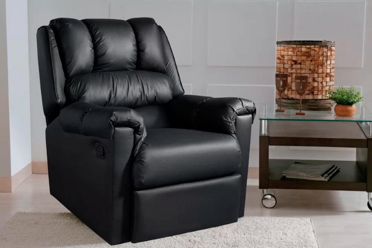Poltrona Reclinável p/ Sala c/Massagem Vermont Zero Wall Probel Poltrona Reclinável p/ Sala c/Massagem Vermont Zero Wall Probel