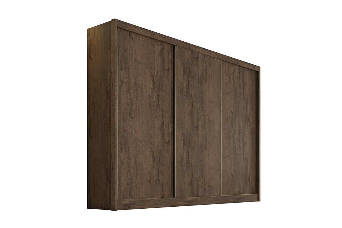 Guarda Roupa Casal 3 Portas Correr 6Gavs Diamond Plus N. Horizonte