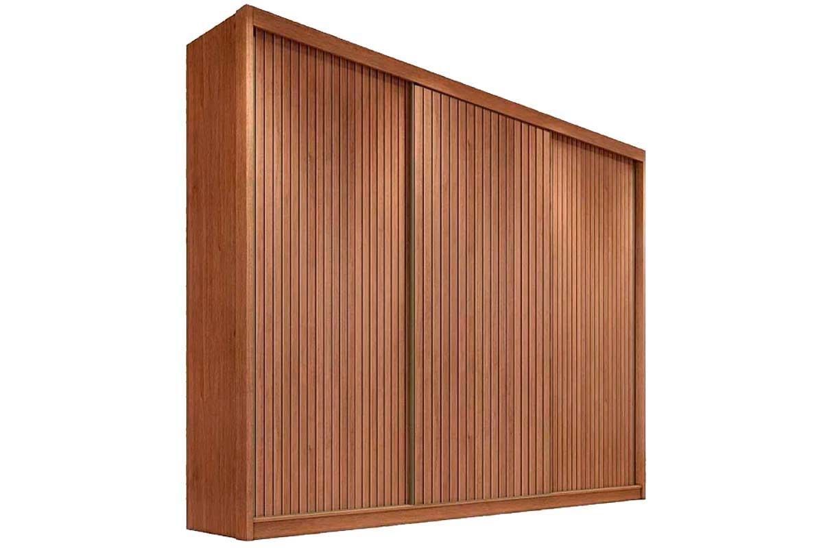 Guarda Roupa Casal 3 Portas Correr 8Gavs Diamond/Londres N. Horizonte