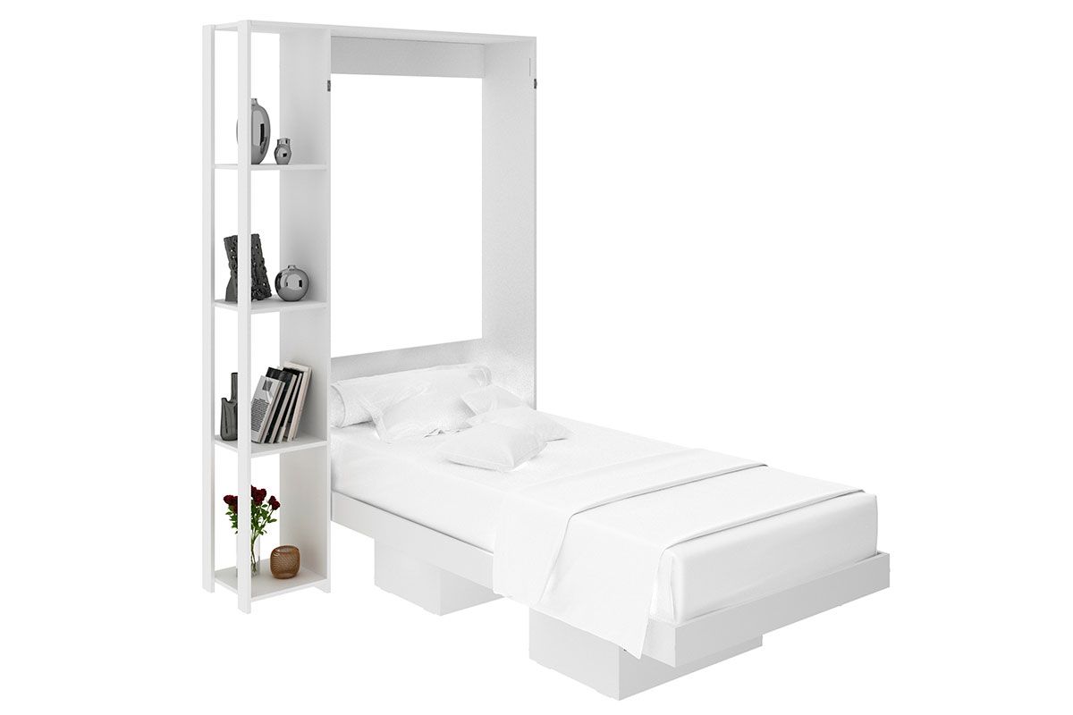 Cama Dobrável Multifuncional Articulada CM8013 - Tecno MobiliBranco