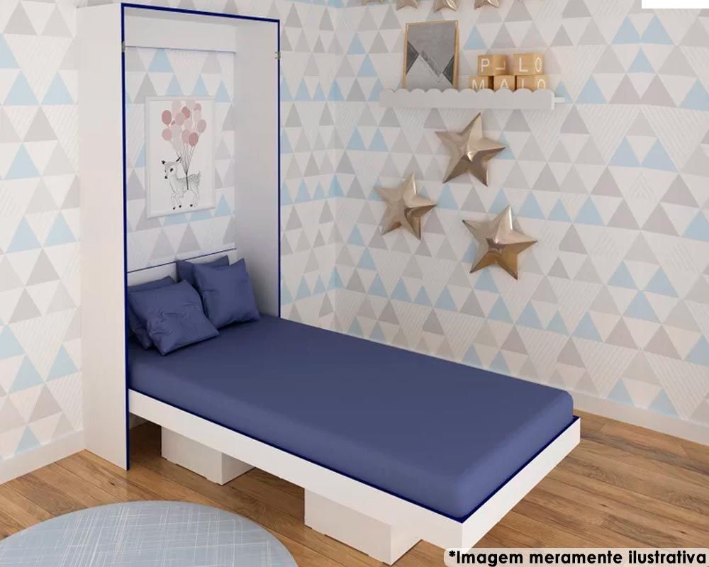 Cama Dobrável Multifuncional Articulada CM8015 - Tecno Mobili