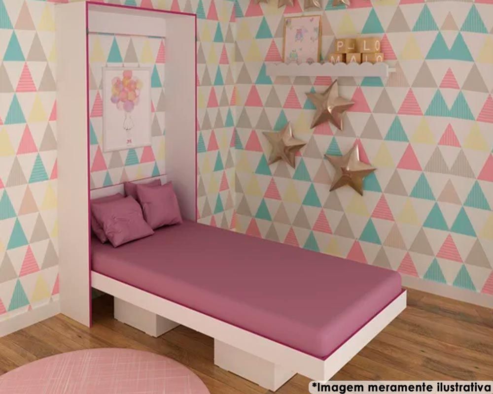 Cama Dobrável Multifuncional Articulada CM8015 - Tecno Mobili