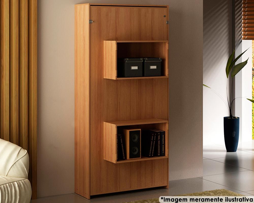 Cama Dobrável Multifuncional Articulada CM8015 - Tecno Mobili Cama Dobrável Multifuncional Articulada CM8015 - Tecno Mobili