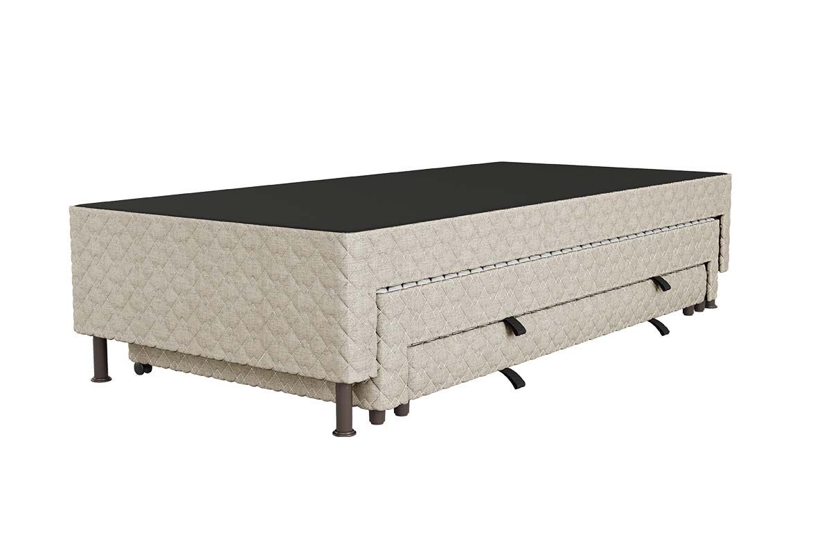 Cama Box c/2 Auxiliares Tribox Brown Paropas