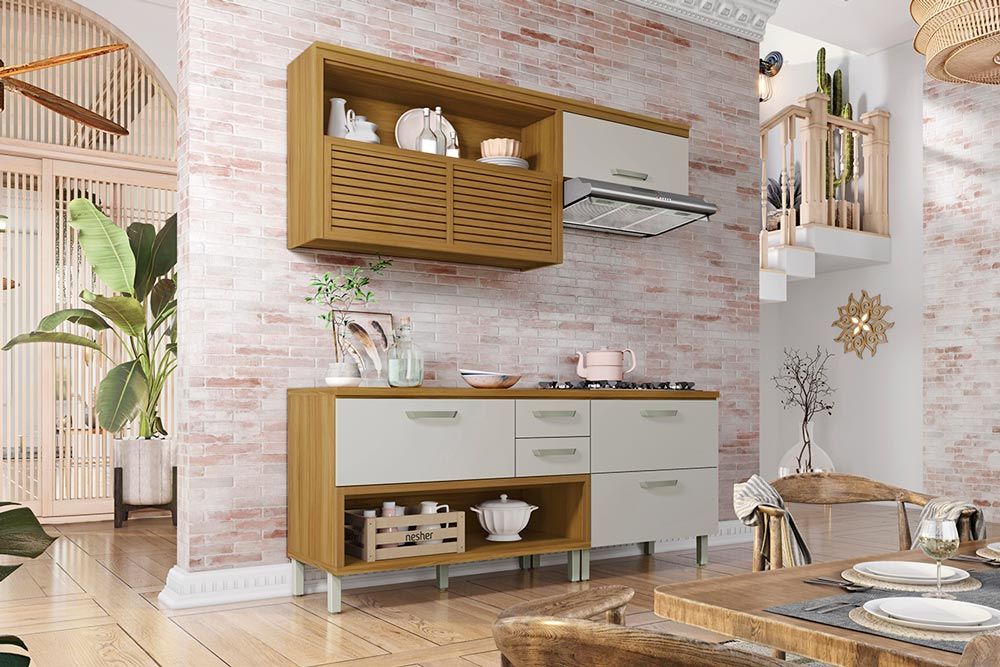 Cozinha Completa Nesher 3 Peças Princesa C3P29