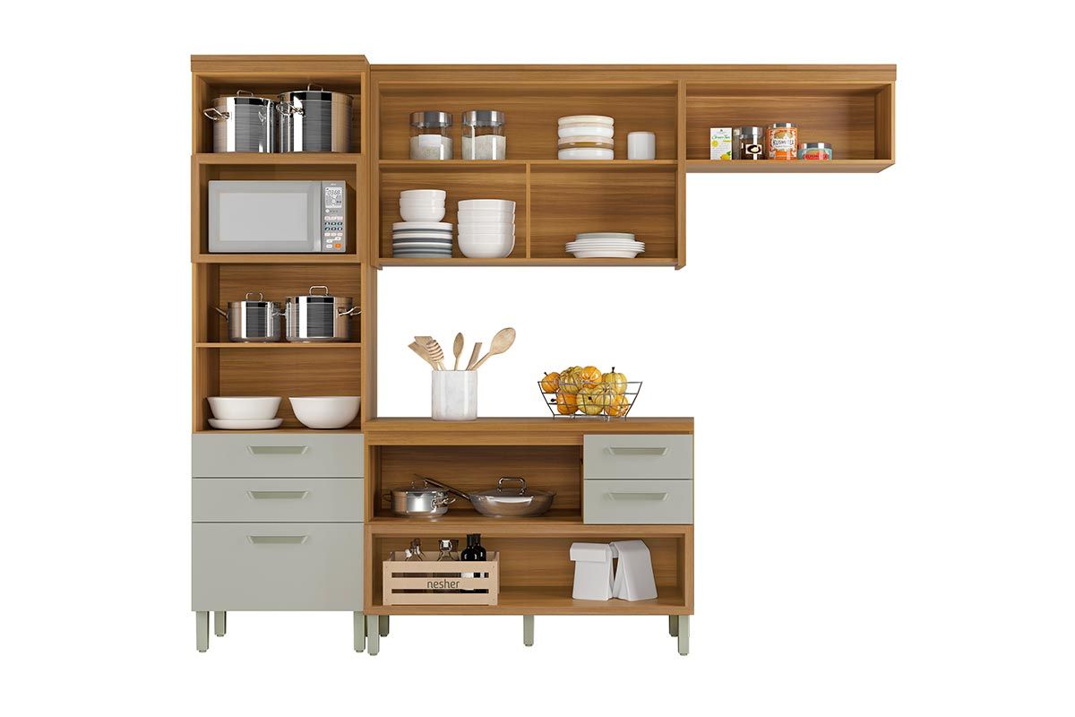 Cozinha Completa Nesher 3 Peças Princesa C3P28