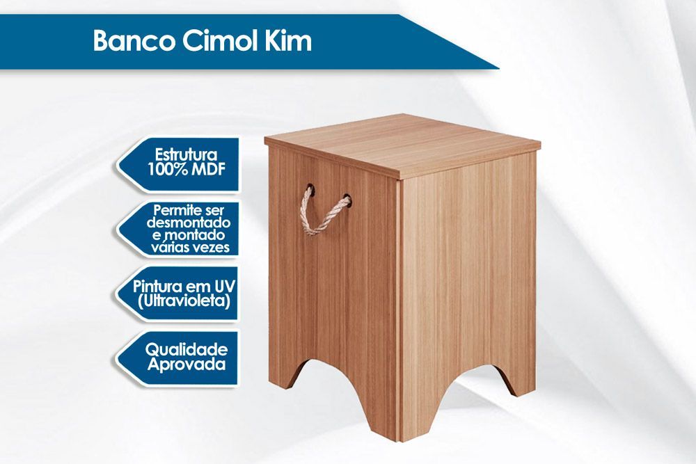Banqueta Sala de Jantar Kim Kit 4 Un Cimol