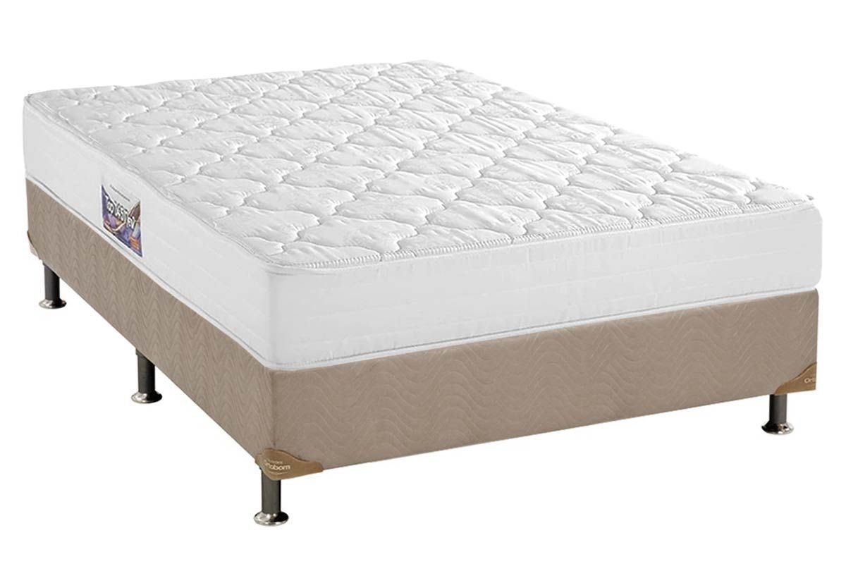 Cama Box CRC +Colchão Espuma D45 Top Herval