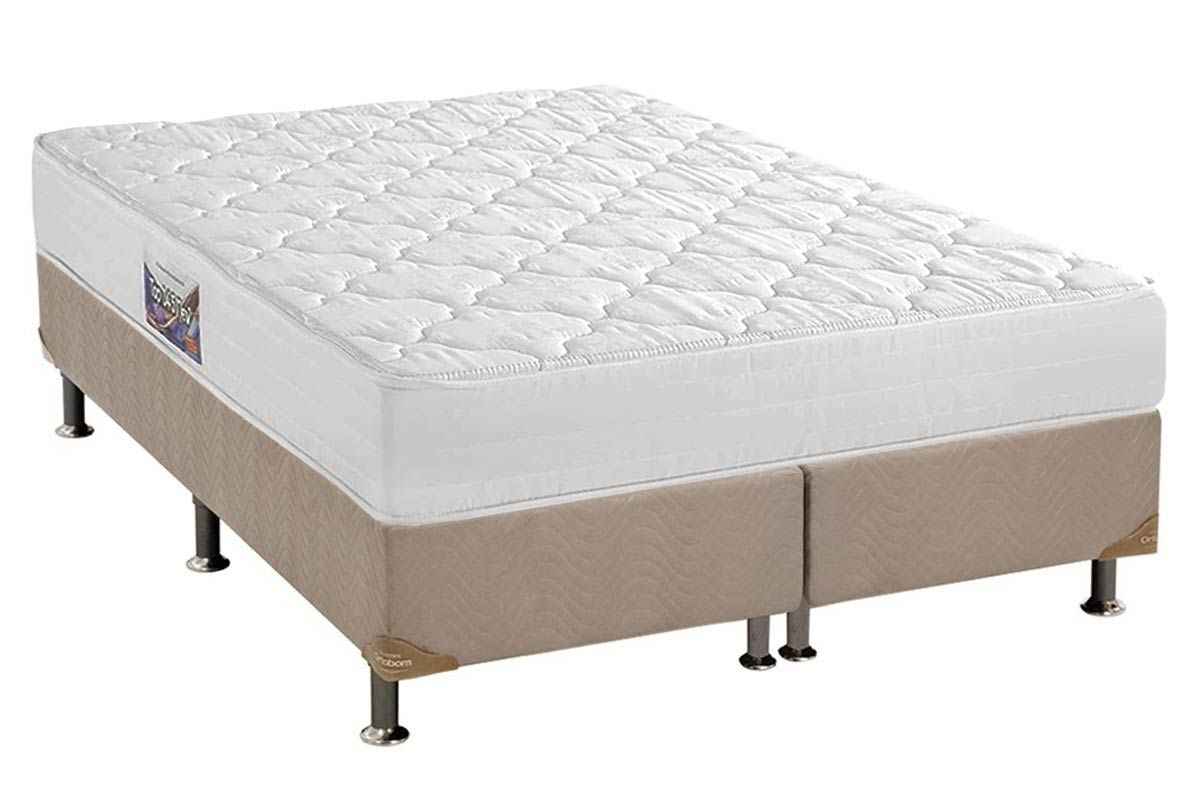 Cama Box CRC +Colchão Espuma D45 Top Herval