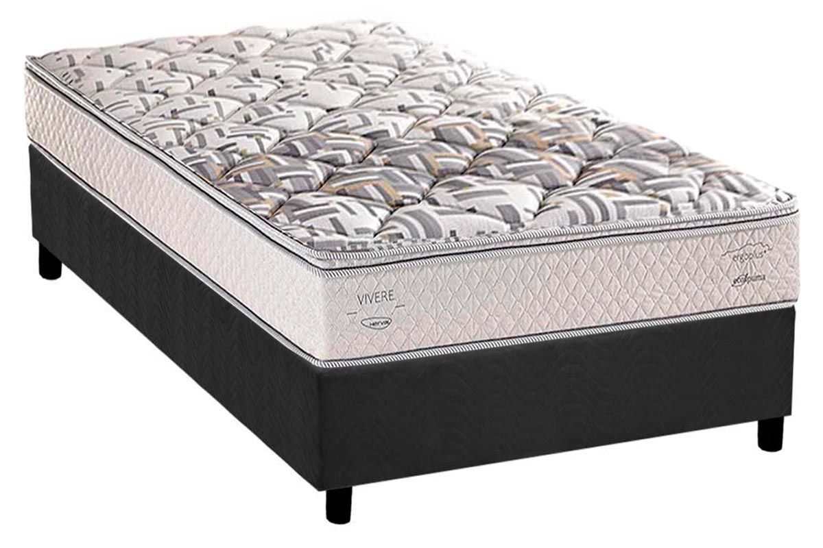 Cama Box CRC +Colchão Ortopédico Santorini Herval