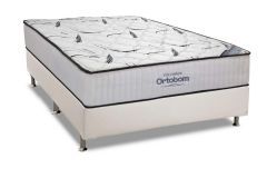 Cama Box Filhão +Colchão Espuma D45 High Foam Ortobom