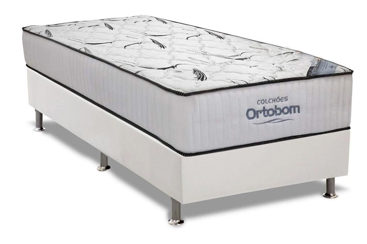 Cama Box CRC +Colchão Espuma D45 High Foam Ortobom