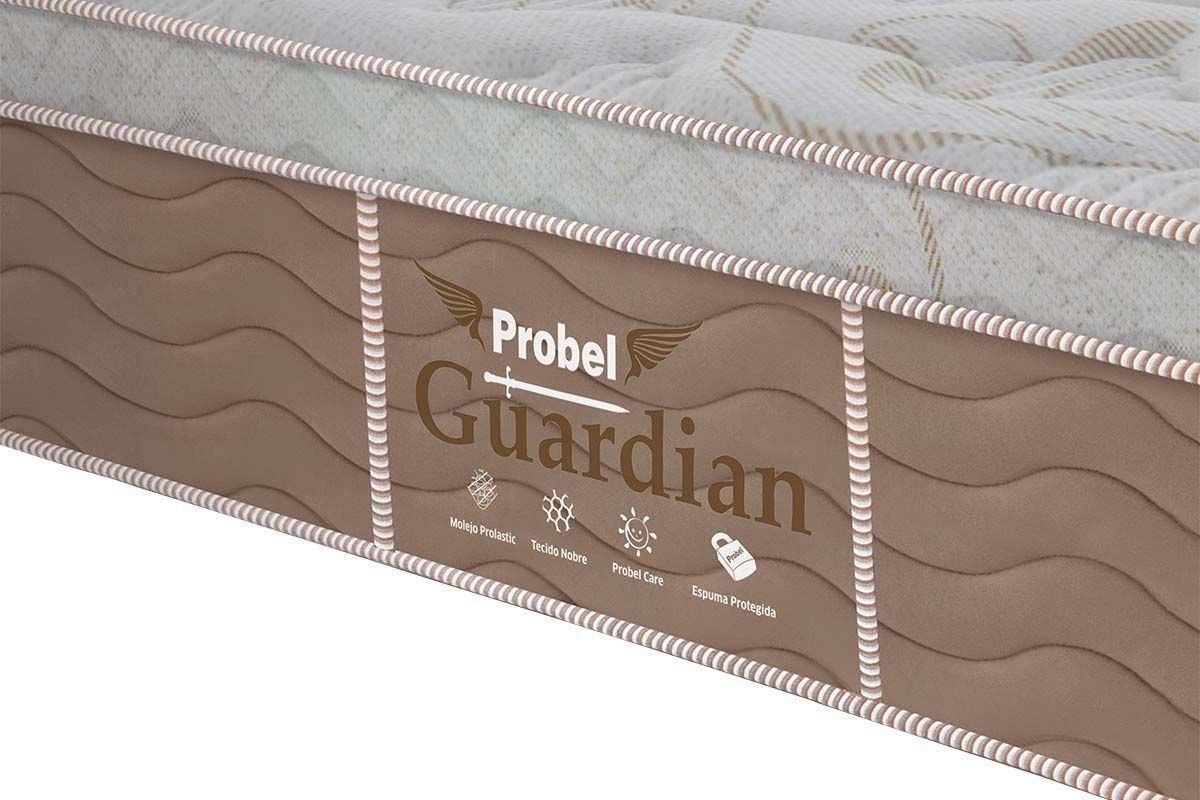 Cama Box Baú CRC +Colchão Molas Guardian Probel