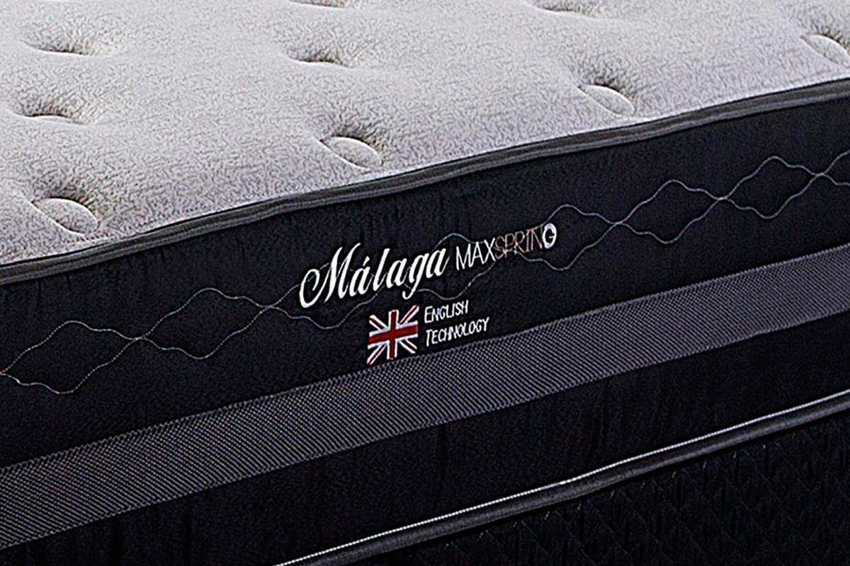 Cama Box CRC +Colchão Molas Málaga Herval