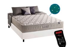 Cama Box Filhão +Colchão c/Massagem Commodite Anjos