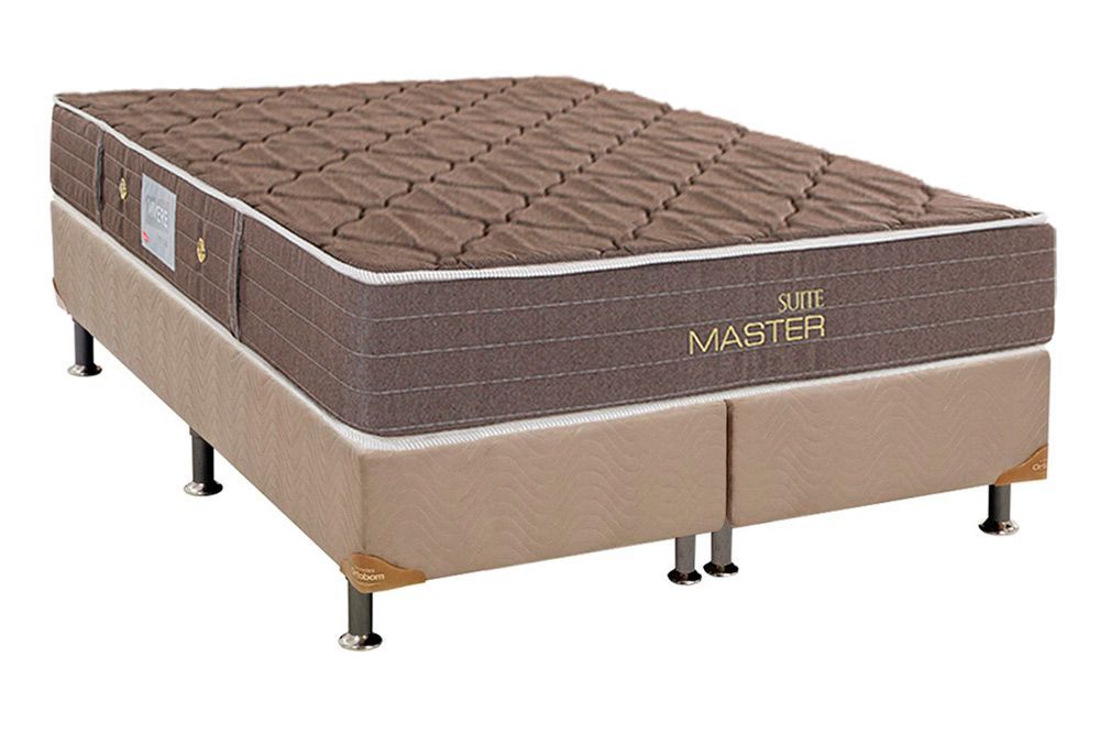 Cama Box CRC +Colchão Molas Suite Master Herval