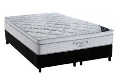 Cama Box Filhão +Colchão Molas Freedom Ortobom