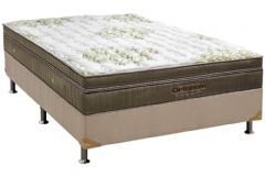 Cama Box Filhão +Colchão Molas Ultra Gel Ortobom