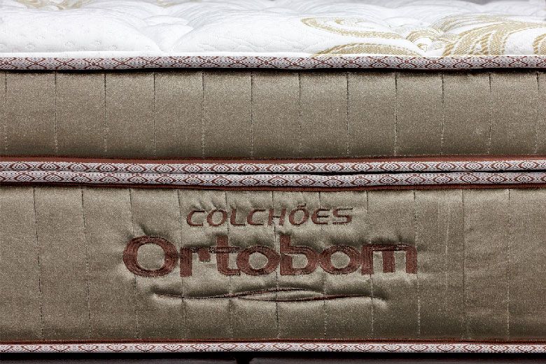 Cama Box CRC +Colchão Molas Ultra Gel Ortobom
