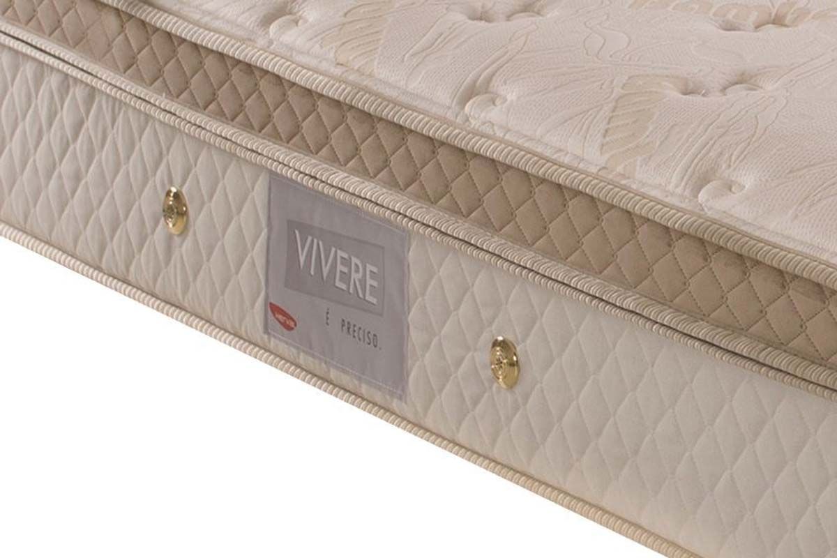 Cama Box CRC +Colchão Molas Pallace Herval