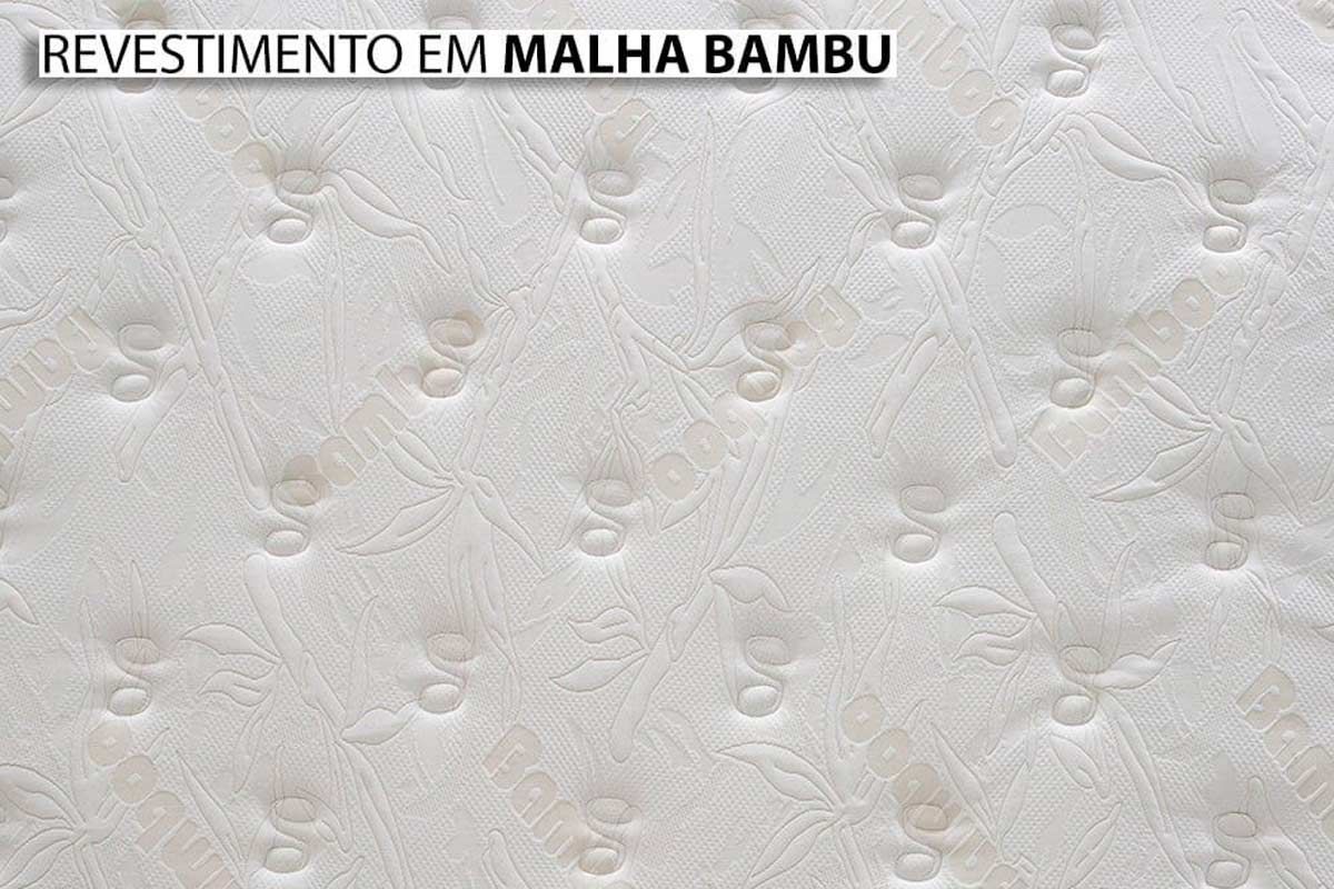 Cama Box CRC +Colchão Molas Pallace Herval