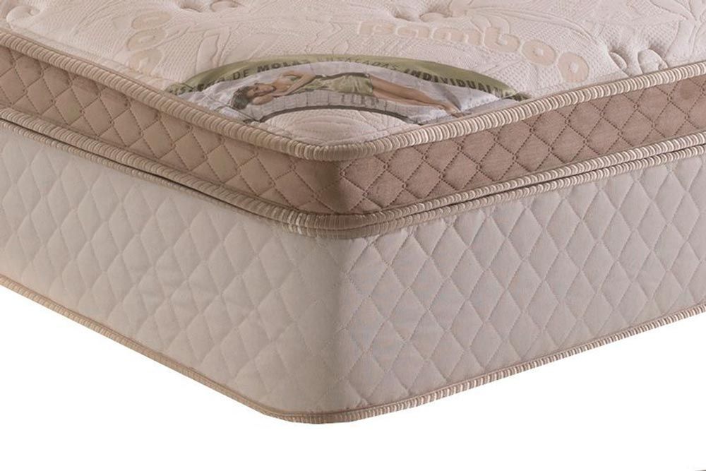 Cama Box Baú CRC +Colchão Molas Pallace Herval