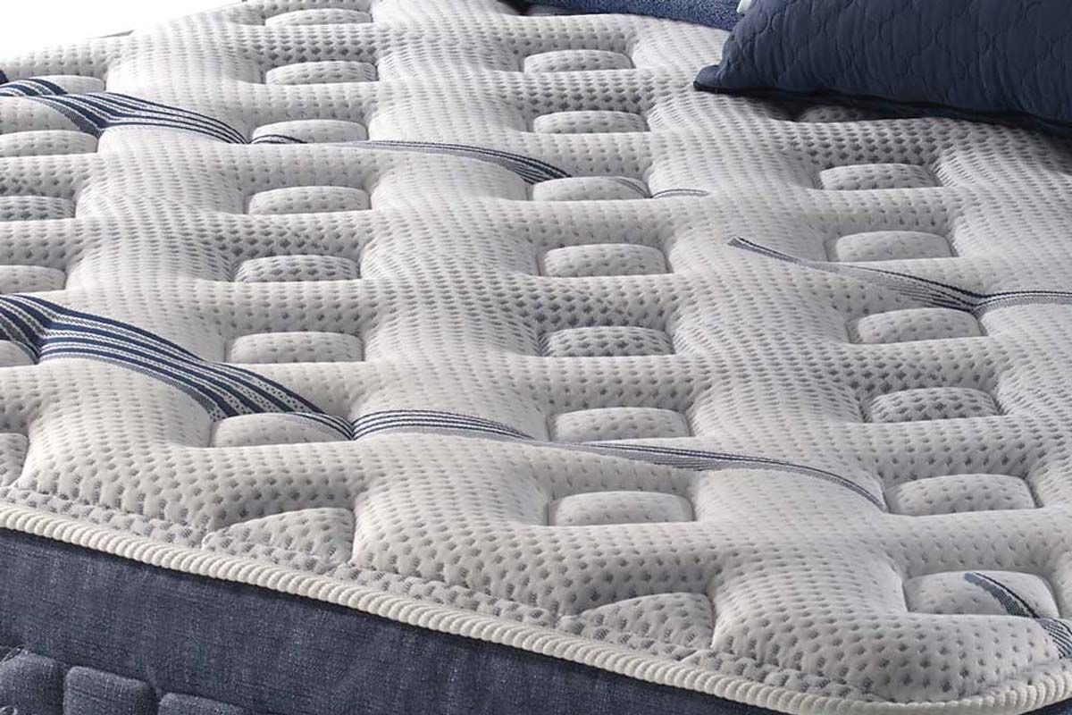 Cama Box CRC +Colchão Molas Blue Sea Anjos