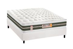 Cama Box Filhão +Colchão Molas Silver Star Castor