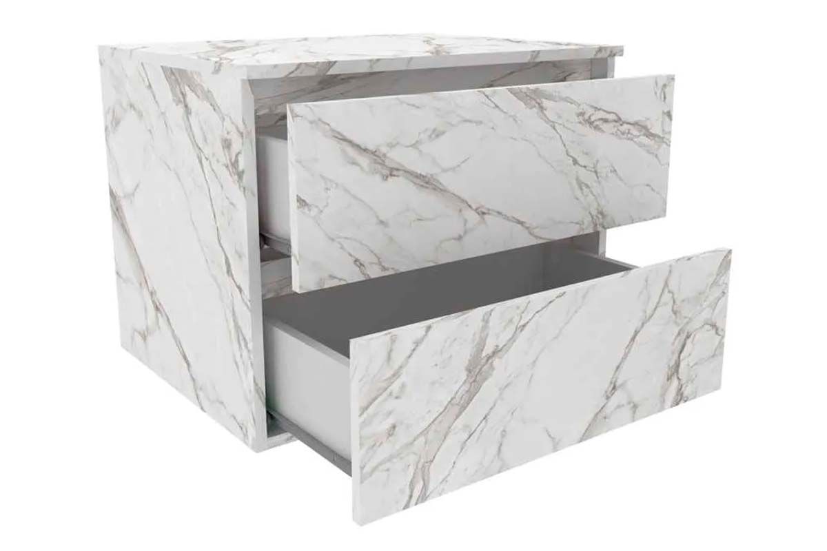 Gabinete Banheiro Suspenso BN3607 s/ Cuba c/2 Gavetas 60cm Tecno Mobili Gabinete Banheiro Suspenso BN3607 s/ Cuba c/2 Gavetas 60cm Tecno Mobili
