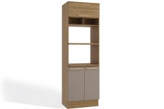 Paneleiro de Cozinha Botanic M627 Torre Quente c/ 3 Portas 70cm - Kappesberg