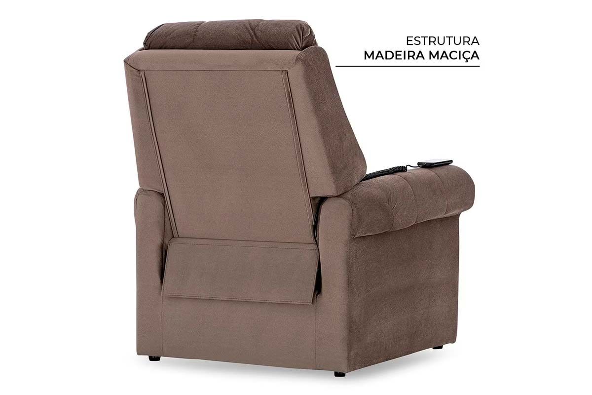 Poltrona Reclinável p/ Sala c/Massagem MH 1216 Two Way Herval Poltrona Reclinável p/ Sala c/Massagem MH 1216 Two Way Herval