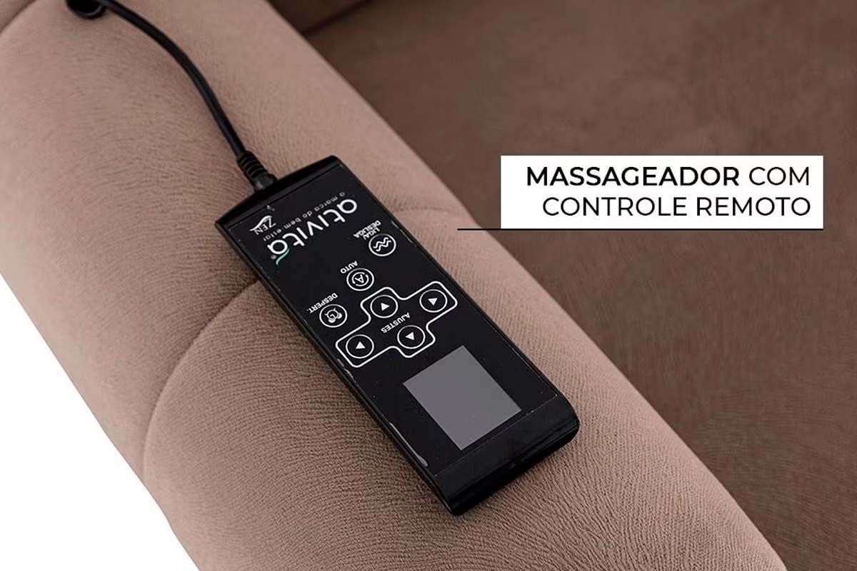 Poltrona Reclinável p/ Sala c/Massagem MH 1216 Two Way Herval Poltrona Reclinável p/ Sala c/Massagem MH 1216 Two Way Herval