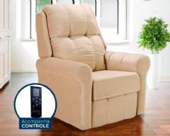 Poltrona Reclinável p/ Sala c/Massagem MH 1216 Two Way Herval